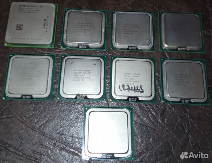 Core2Duo, Dual-Core, Celeron, AM2+