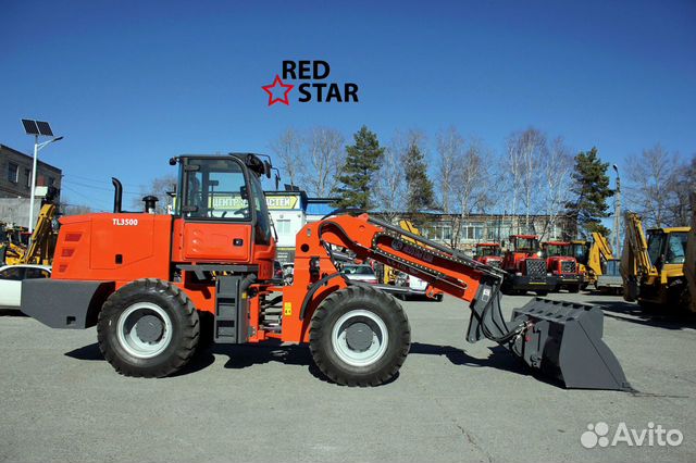 Телескопический погрузчик Redstar TL3500, 2023