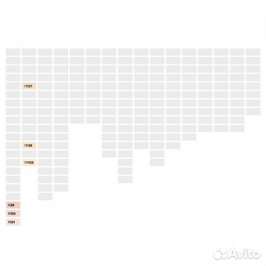 Спиртовые Маркеры Brush 6 цветов