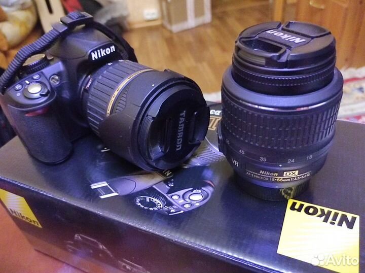 Зеркальный фотоаппарат nikon d3100