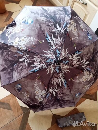 Зонтик женский автоматический разноцветные