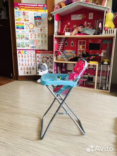 Стул и кровать манеж