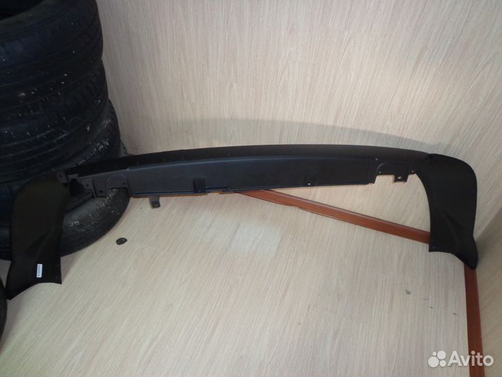 Бампер задний митсубиси аутлендер