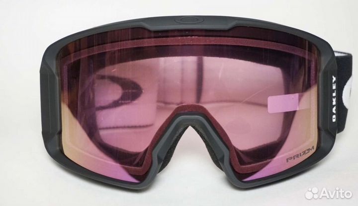 Маска для Сноуборда Oakley Line Miner hi pink