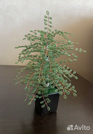 Деревья из бисера