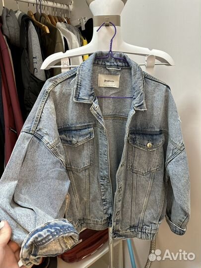 Джинсовка stradivarius