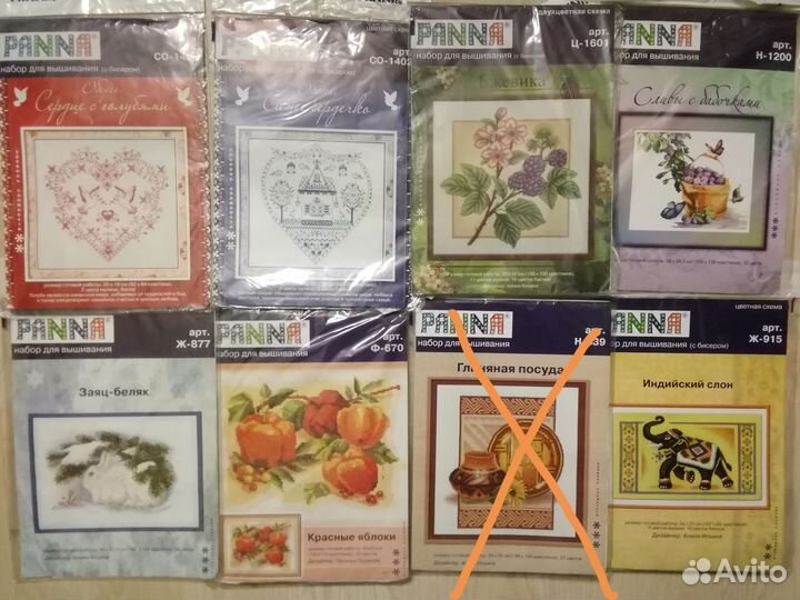 Наборы для вышивания крестом