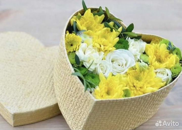 Цветы мини коробочки