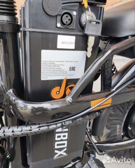 Электровелосипед wenbox mini 400w15ah 2023г