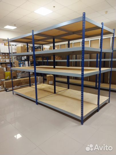 Стеллажи средней грузоподъемности