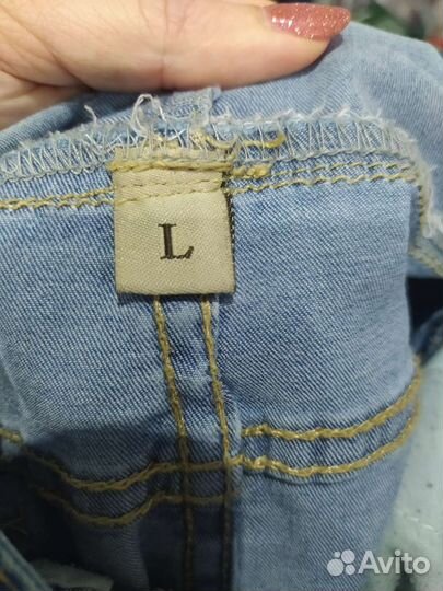 Джинсовый комбинезон для девочки