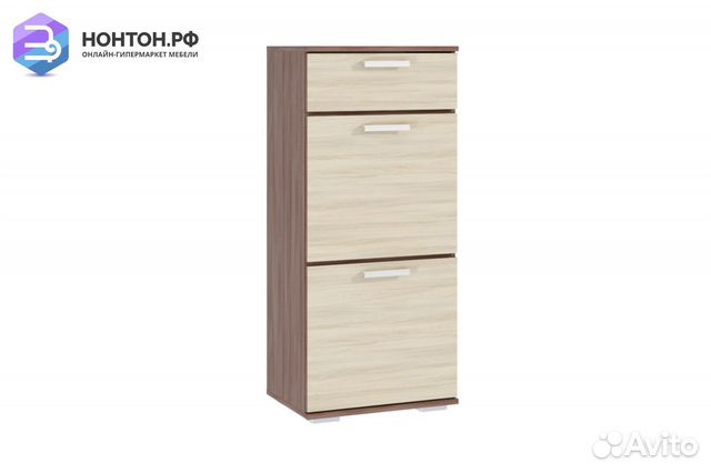 Тумба высокая Ника ясень шимо