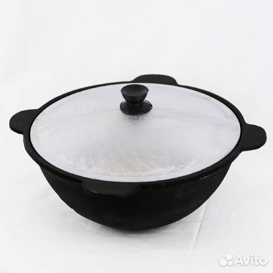 Узбекский чугунный казан 10 л Наманган