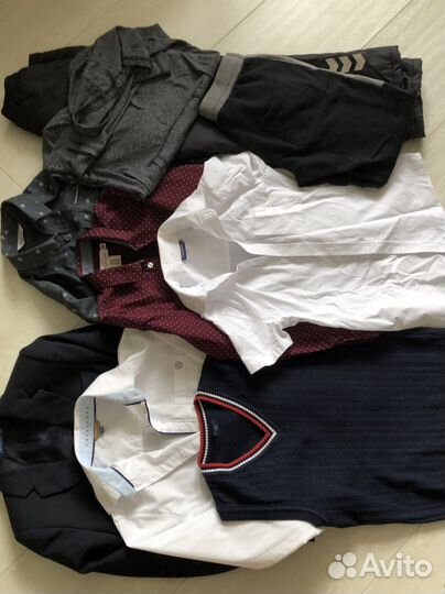 Вещи пакетом на мальчика 140