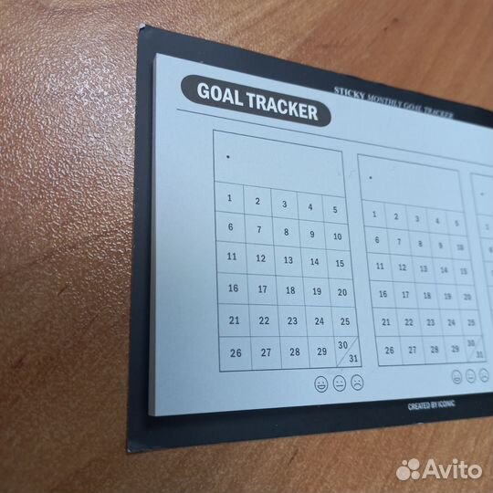 Трекер привычек бумажный