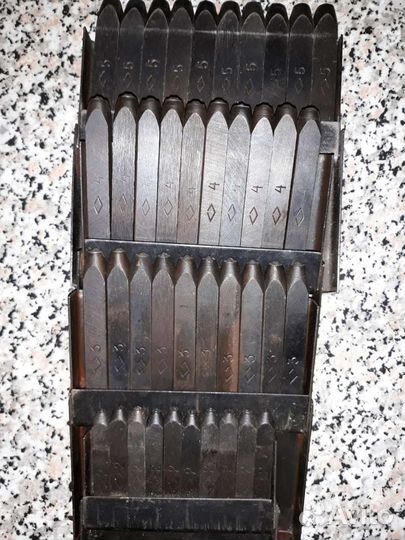 Клейма ударные,керны СССР