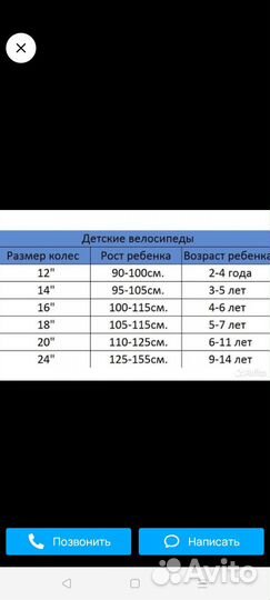 Детский велосипед для девочки