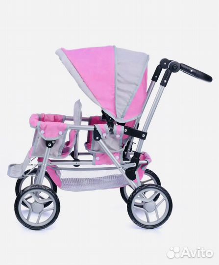 Коляска для двух кукол