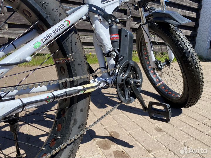 Электровелосипед фэтбайк складной LandRover