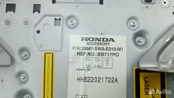 Магнитола Honda CR-V 3 2007