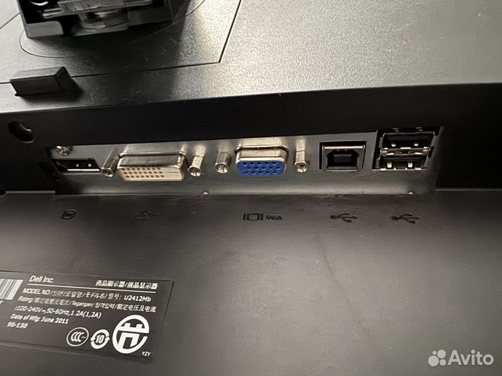 Монитор Dell U2412M 24