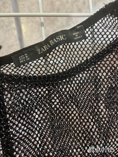 Брючный вечерний комбинезон zara 44-46