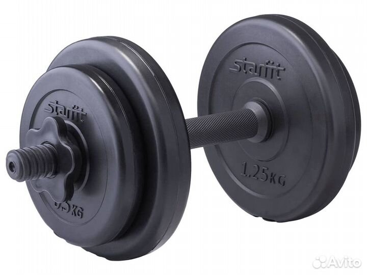 Гантель разборная, винил 4 кг