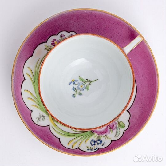 Чашка с блюдцем Meissen