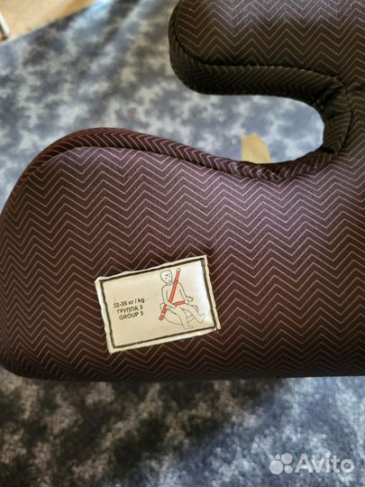 Автокресло бустер от 22 кг до 36