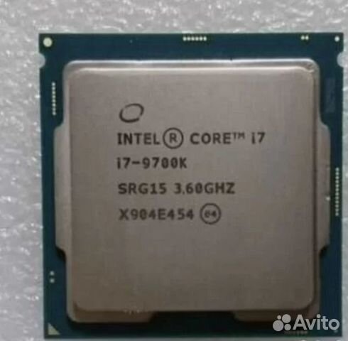 Процессор intel core i7 9700k