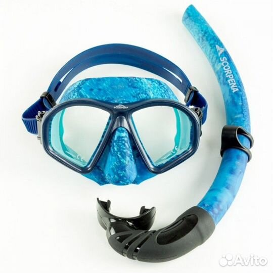 Трубка Scorpena M2 син.Camo