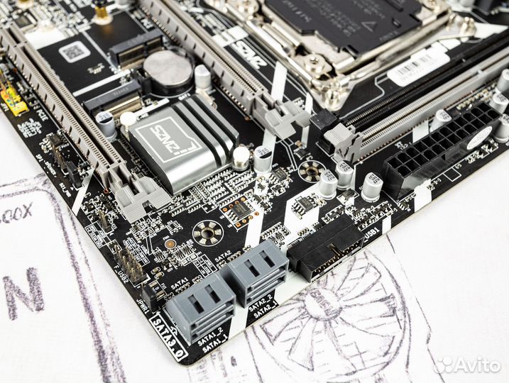 Комплект E5-2637v3 + 2011-V3/V4 + DDR4 8+8 Gb