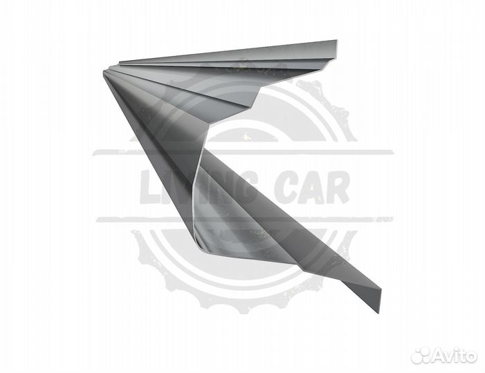 Оцинкованные пороги Кадилак CTS 1