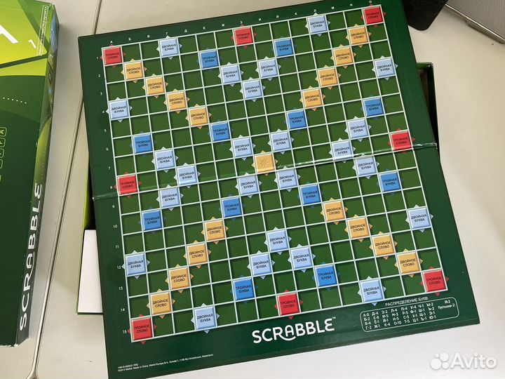 Игра Scrabble (скрабл)