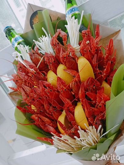 Раки. Букеты из раков