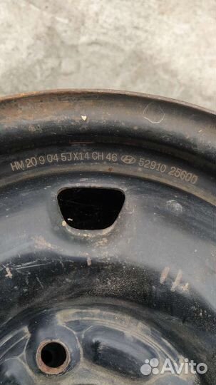 Диски r14 на hyundai