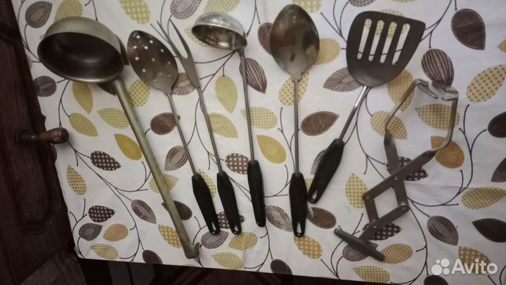 Столовые приборы, чайники, крышки, посуда СССР