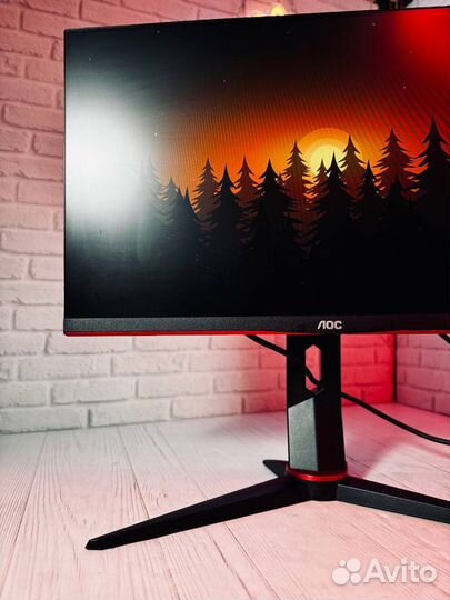 Игровой монитор AOC 24G2U/BK — 144Hz, 1 мс