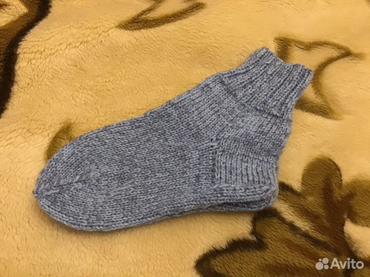 Носки вязанные, шерстяные