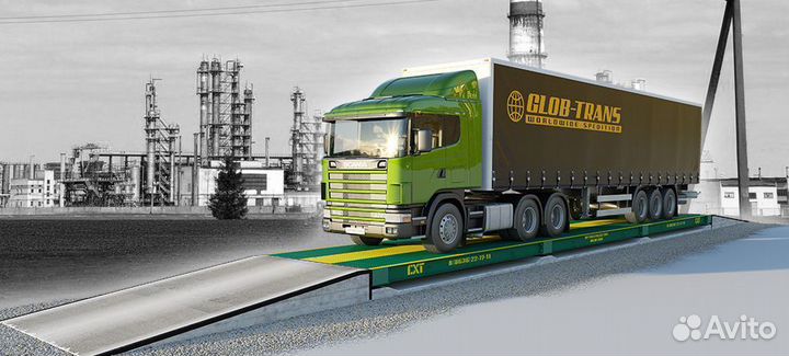 Автомобильные весы 60 тонн 15 метров (без рамы)