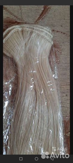 Волосы на заколках 60 см искусственные