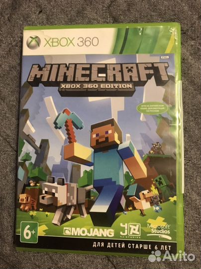 Игра для Xbox 360 лицензия Minecraft (майнкрафт)