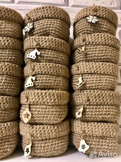 Корзинка декор/упаковочная корзинка