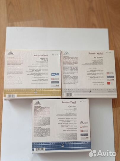 Вивальди,Гайдн,Паганини на фирменных CD