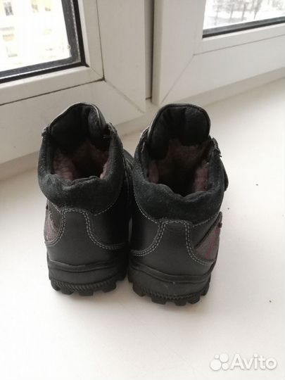 Ботинки зимние для мальчика 25 размер