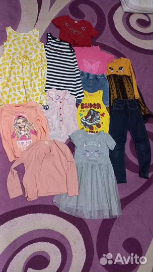 Вещи на девочку 116-122