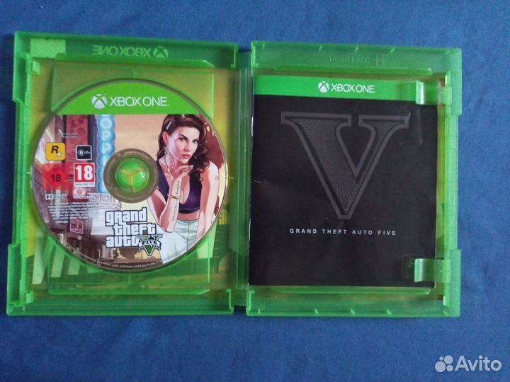 Диск Grand Theft Auto 5(GTA 5) Xbox One