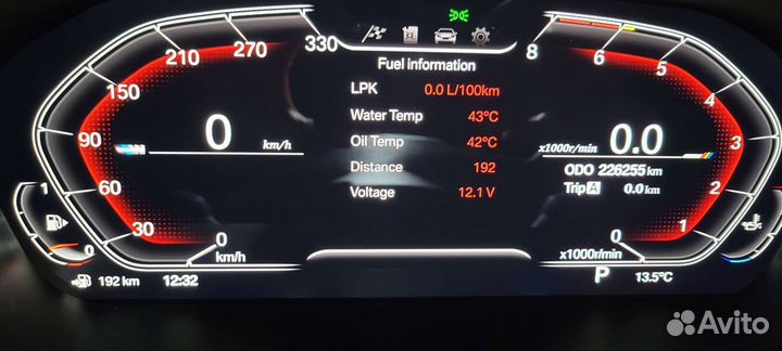 Цифровая приборка BMW