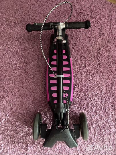 Самокат детский с ручным тормозом