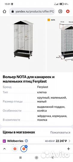 Неразлучник. Попугай с клеткой